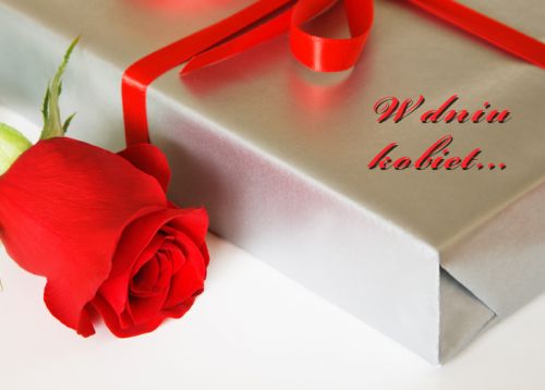 Srebrny prezent na dzień kobiet